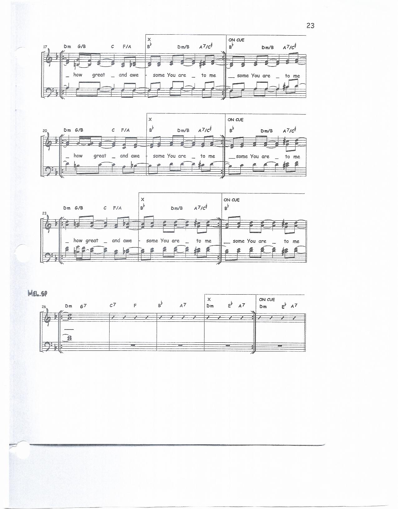 Great And Awesome - Score 002