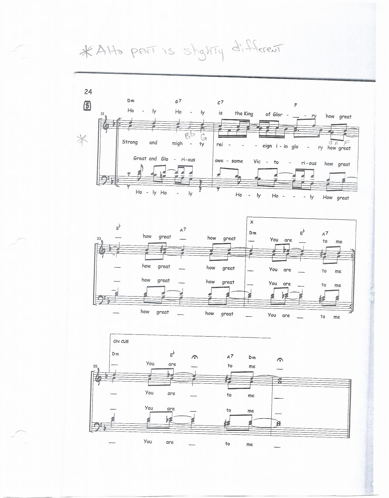 Great And Awesome - Score 003